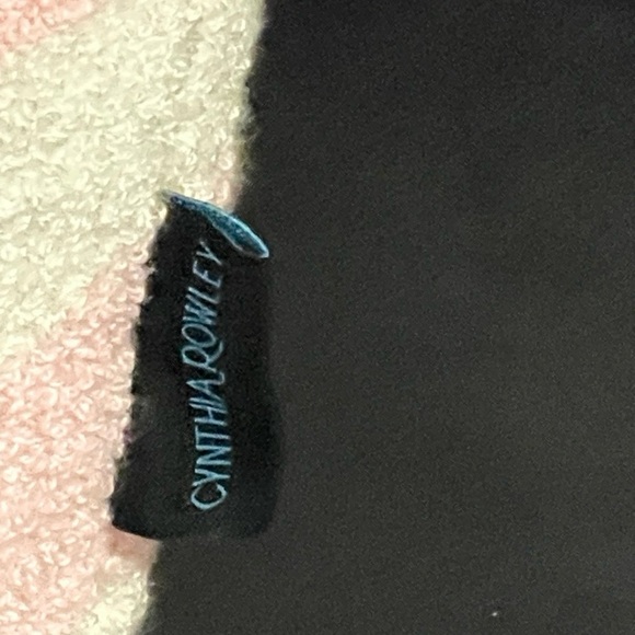 Cynthia Rowley Pink Candy Cane Shaped Pillows 2 pk - Christmas Candy Cane Pillow - Picture 4 of 10